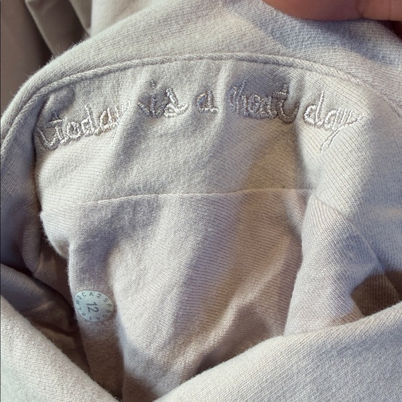 Lululemon Go Forward Pullover in the color Porcelain Pink size 12 - Picture 4 of 10